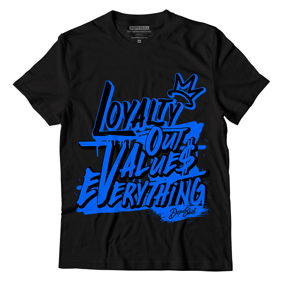 Yz 350 Boost V2 Dazzling Blue DopeSkill T-Shirt LOVE Graphic - Black