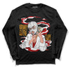 Cardinal 7s DopeSkill Long Sleeve T-Shirt Money Is The Motive Graphic - Black 