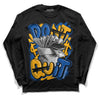 Dunk Blue Jay and University Gold DopeSkill Long Sleeve T-Shirt Don't Quit Graphic Streetwear - Black