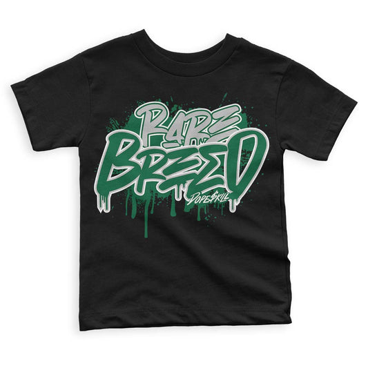 Gorge Green 1s DopeSkill Toddler Kids T-shirt Rare Breed Graphic - Black 