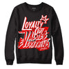 Cherry 11s DopeSkill Sweatshirt LOVE Graphic - Black