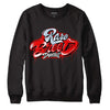 Cherry 11s DopeSkill Sweatshirt Rare Breed Type Graphic - Black