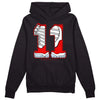 Cherry 11s DopeSkill Hoodie Sweatshirt No.11 Graphic - Black