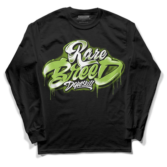 Dunk Low 'Chlorophyll' DopeSkill Long Sleeve T-Shirt Rare Breed Type Graphic - Black