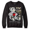 Jordan 4 Retro SE Craft Photon Dust DopeSkill Sweatshirt Love Kills Graphic Streetwear  - Black 