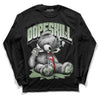 Jordan 4 Retro “Seafoam” DopeSkill Long Sleeve T-Shirt Sick Bear Graphic Streetwear - Black