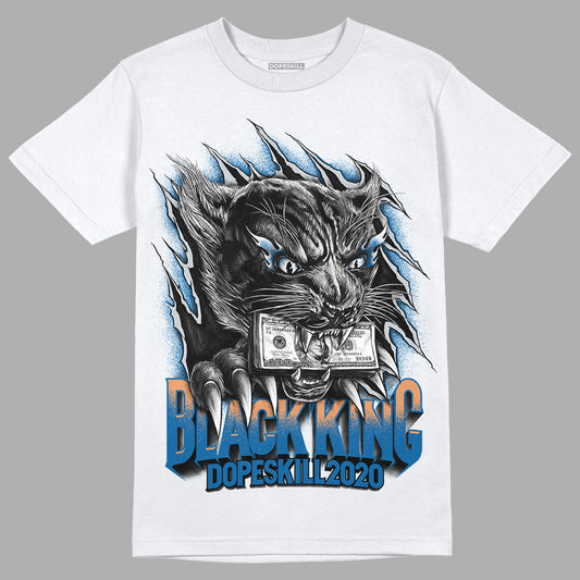 Jordan 3 Retro Wizards DopeSkill T-Shirt Black King Graphic Streetwear - White