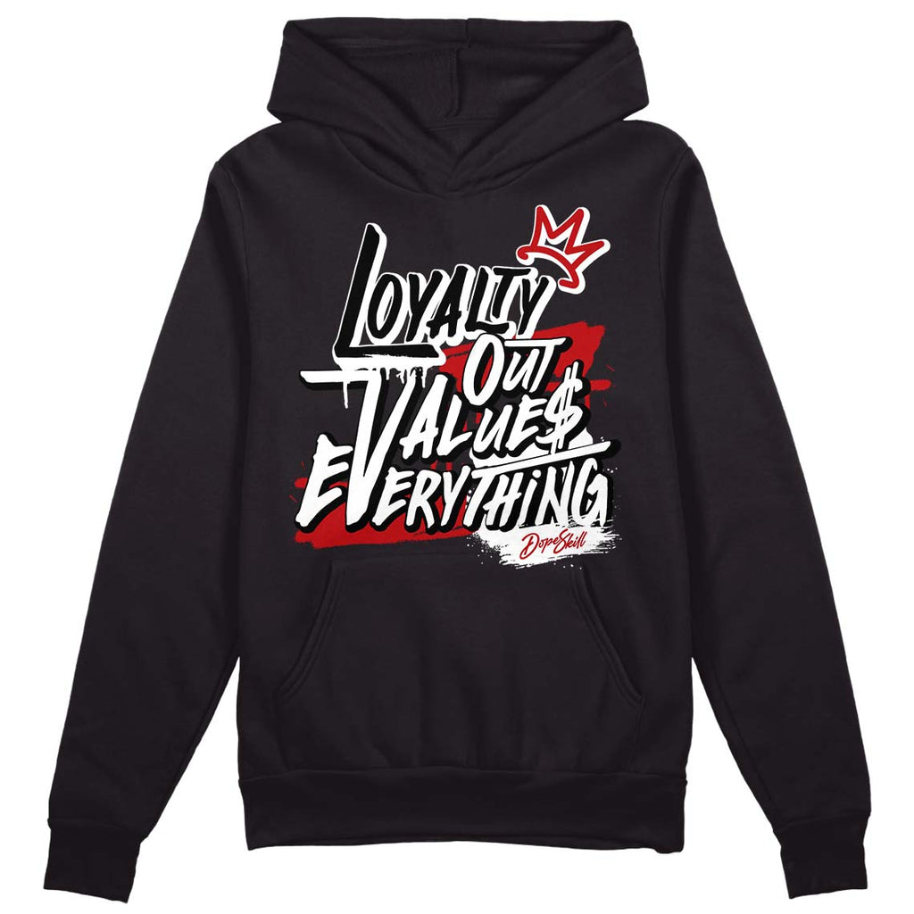 Jordan 13 Retro Playoffs DopeSkill Hoodie Sweatshirt LOVE Graphic Streetwear - Black 