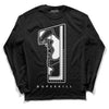 Jordan 1 High 85 Black White DopeSkill Long Sleeve T-Shirt No.1  Graphic Streetwear - Black 