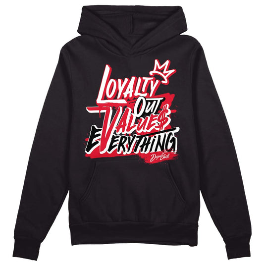 Lost & Found 1s  DopeSkill Hoodie Sweatshirt LOVE Graphic - Black