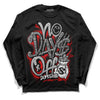 Jordan 5 Retro P51 Camo DopeSkill Long Sleeve T-Shirt No Days Off Graphic Streetwear - Black 