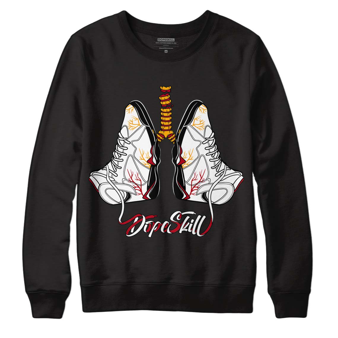 Cardinal 7s DopeSkill Sweatshirt Breathe Graphic- Black 