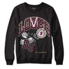 Dunk Low Night Maroon and Medium Soft Pink DopeSkill Sweatshirt Loser Lover Graphic Streetwear - Black 