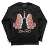 DJ Khaled x Jordan 5 Retro ‘Crimson Bliss’ DopeSkill Long Sleeve T-Shirt Breathe Graphic Streetwear  - Black 