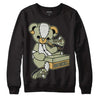 Jade Horizon 5s DopeSkill Sweatshirt Sneakerhead BEAR Graphic - Black 