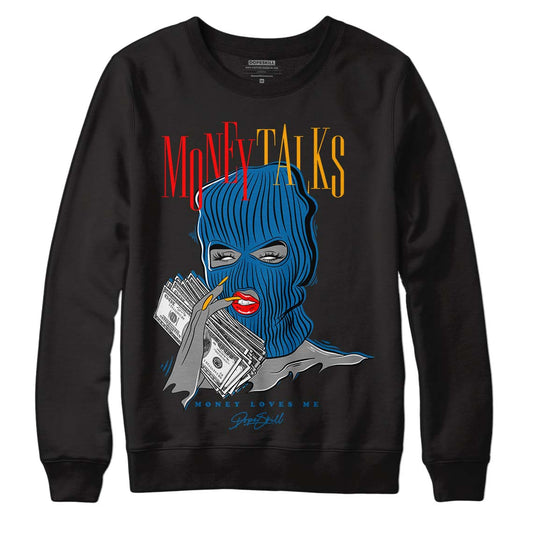 Messy Room 4S DopeSkill Sweatshirt Money Talks Graphic - Black