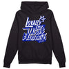 Racer Blue White Dunk Low DopeSkill Hoodie Sweatshirt LOVE Graphic - Black