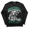 Lottery Pack Malachite Green Dunk Low DopeSkill Long Sleeve T-Shirt Sick Bear Graphic - Black