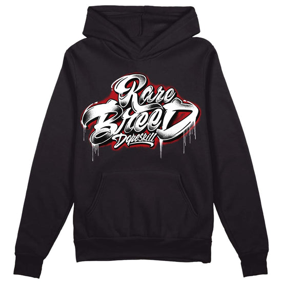 Jordan 13 Retro Playoffs DopeSkill Hoodie Sweatshirt Rare Breed Type Graphic Streetwear - Black 