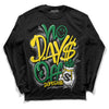 Dunk Low Reverse Brazil DopeSkill Long Sleeve T-Shirt No Days Off Graphic - Black 