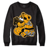 Black Taxi 12s DopeSkill Sweatshirt Bear Steals Sneaker Graphic - Black 