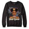 Jordan 3 Retro White Cement Reimagined DopeSkill Sweatshirt Black Queen Graphic Streetwear - Black