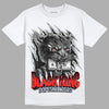 Jordan 3 Retro White Cement Reimagined DopeSkill T-Shirt Black King Graphic Streetwear - White