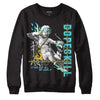 Aqua 5s DopeSkill Sweatshirt You Got All My Love Graphic - Black 