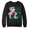 Gorge Green 1s DopeSkill Sweatshirt Love Kills Graphic - Black 