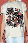 AJ 4 Sail Canvas DopeSkill Sail T-shirt Boss Lady Graphic