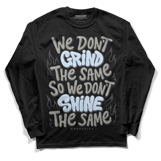 Jordan 6 Retro Cool Grey DopeSkill Long Sleeve T-Shirt Grind Shine Graphic Streetwear - Black