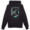 Aqua 5s DopeSkill Hoodie Sweatshirt No.5 Graphic - Black 