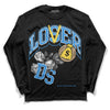 SB Dunk Low Homer DopeSkill Long Sleeve T-Shirt Loser Lover Graphic - Black