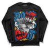 Messy Room 4S DopeSkill Long Sleeve T-Shirt Don't Quit Graphic - Black