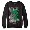 Jordan 2 Retro Lucky Green DopeSkill Sweatshirt Money Talks Graphic Streetwear - Black 