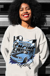 AJ 6 University Blue DopeSkill Sweatshirt ENGINE Tshirt Graphic