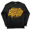 Black Taxi 12s DopeSkill Long Sleeve T-Shirt Rare Breed Graphic - Black 