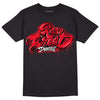 Red Thunder 4s DopeSkill T-shirt Rare Breed Type Graphic - Black