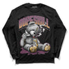 Brotherhood 1s High OG DopeSkill Long Sleeve T-Shirt Sick Bear Graphic - Black