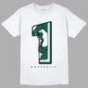 Lottery Pack Malachite Green Dunk Low DopeSkill T-Shirt No.1 Graphic - White