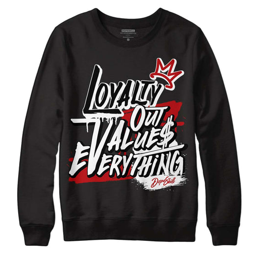 Jordan 13 Retro Playoffs DopeSkill Sweatshirt LOVE Graphic Streetwear - Black