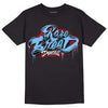 Travis Scott x Jordan 4 Retro 'Cactus Jack' DopeSkill T-Shirt Rare Breed Type Graphic Streetwear - Black