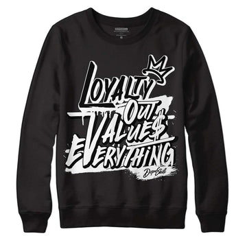 Jordan 1 High 85 Black White DopeSkill Sweatshirt LOVE Graphic Streetwear - Black 