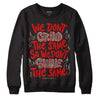 Jordan 3 Fire Red DopeSkill Sweatshirt Grind Shine Graphic Streetwear - Black