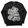 Jordan 4 Retro SE Craft Photon Dust DopeSkill Long Sleeve T-Shirt Bear Steals Sneaker Graphic Streetwear  - Black 