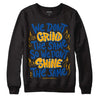 Dunk Blue Jay and University Gold DopeSkill Sweatshirt Grind Shine Graphic Streetwear - Black