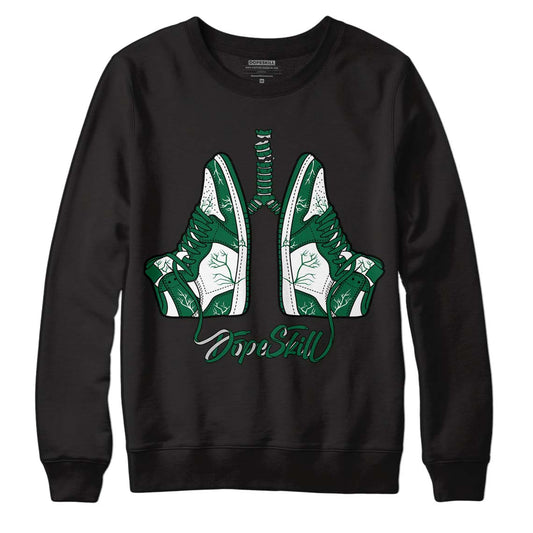 Gorge Green 1s DopeSkill Sweatshirt Breathe Graphic - Black 