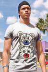 AJ 4 Sail Canvas DopeSkill T-Shirt Leather Bear Graphic