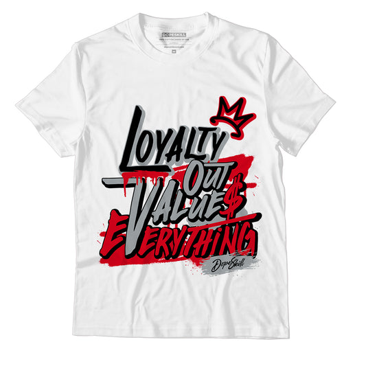 AJ 4 Bred DopeSkill T-Shirt LOVE Graphic