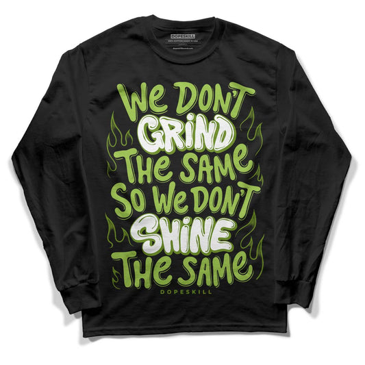 Dunk Low 'Chlorophyll DopeSkill Long Sleeve T-Shirt Grind Shine Graphic Streetwear - Black 